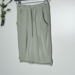 Michelle by Comune Flora Skirt Green Sandstone